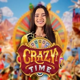 Play the Crazy Time slot by Evolution on BetPanda Casino