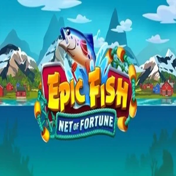 Epic Fish Net of Fortune slot logo by Quickspin at BetPanda CasinoEpic Fish Net of Fortune